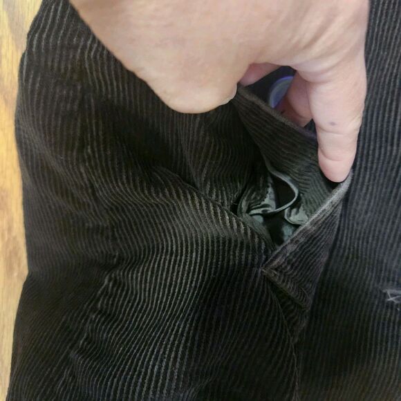 Sonoma Life+Style Corduroy Blazer Jacket Womens Size S Dark Brown Cotton Pockets - Picture 9 of 14